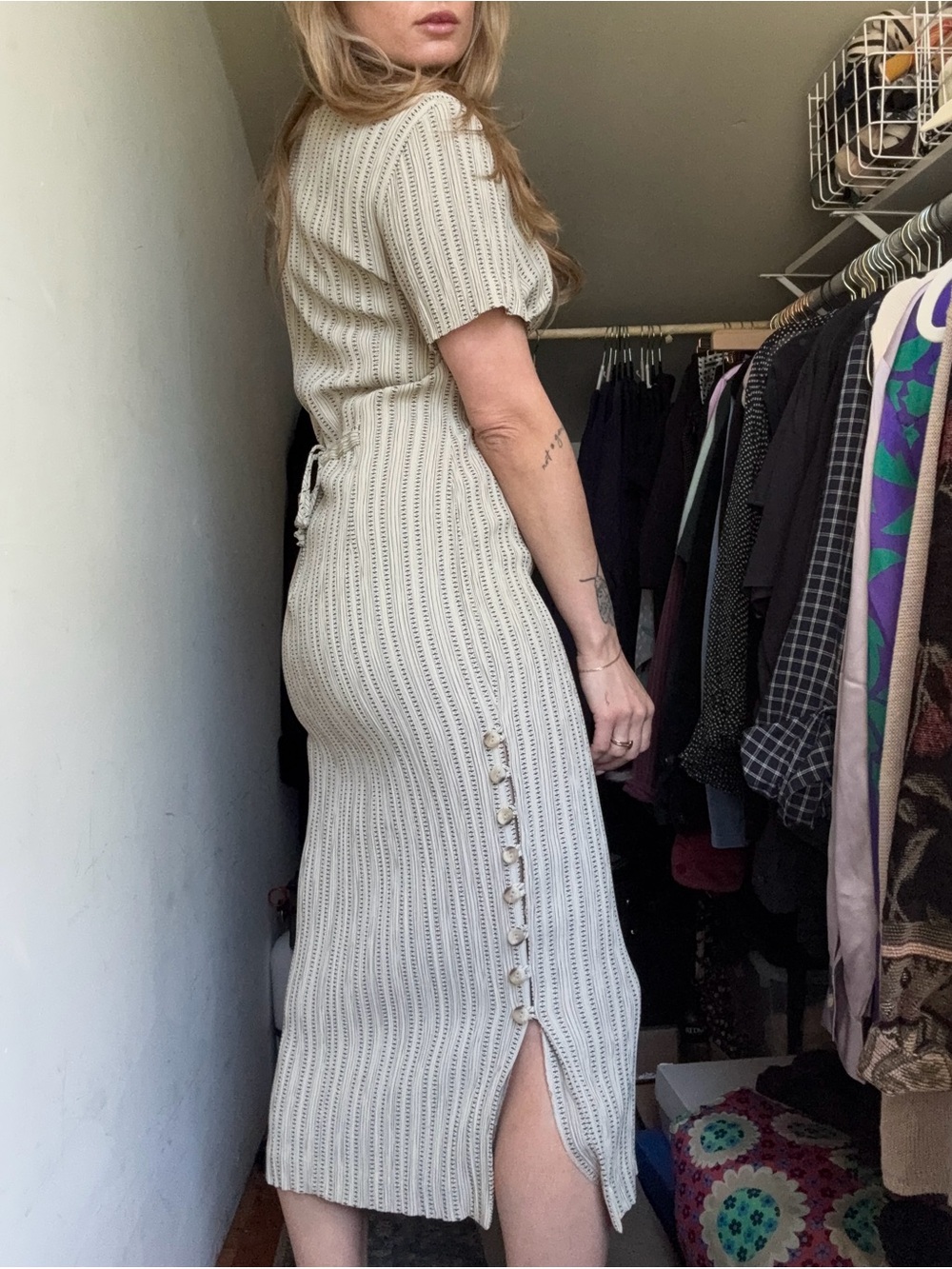 Vintage midi dress
